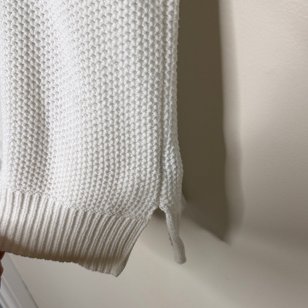 Lauren Ralph Lauren V-Neck Sweater in White Size XL - Picture 6 of 11